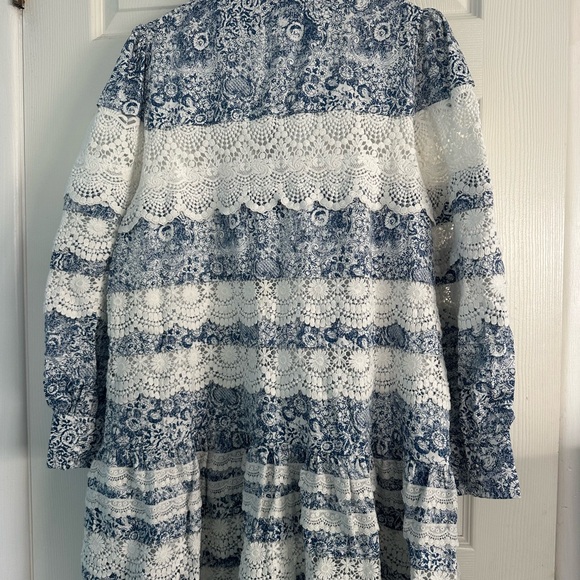 Tuckernuck Blue and White Long Sleeve Dress - Picture 10 of 10